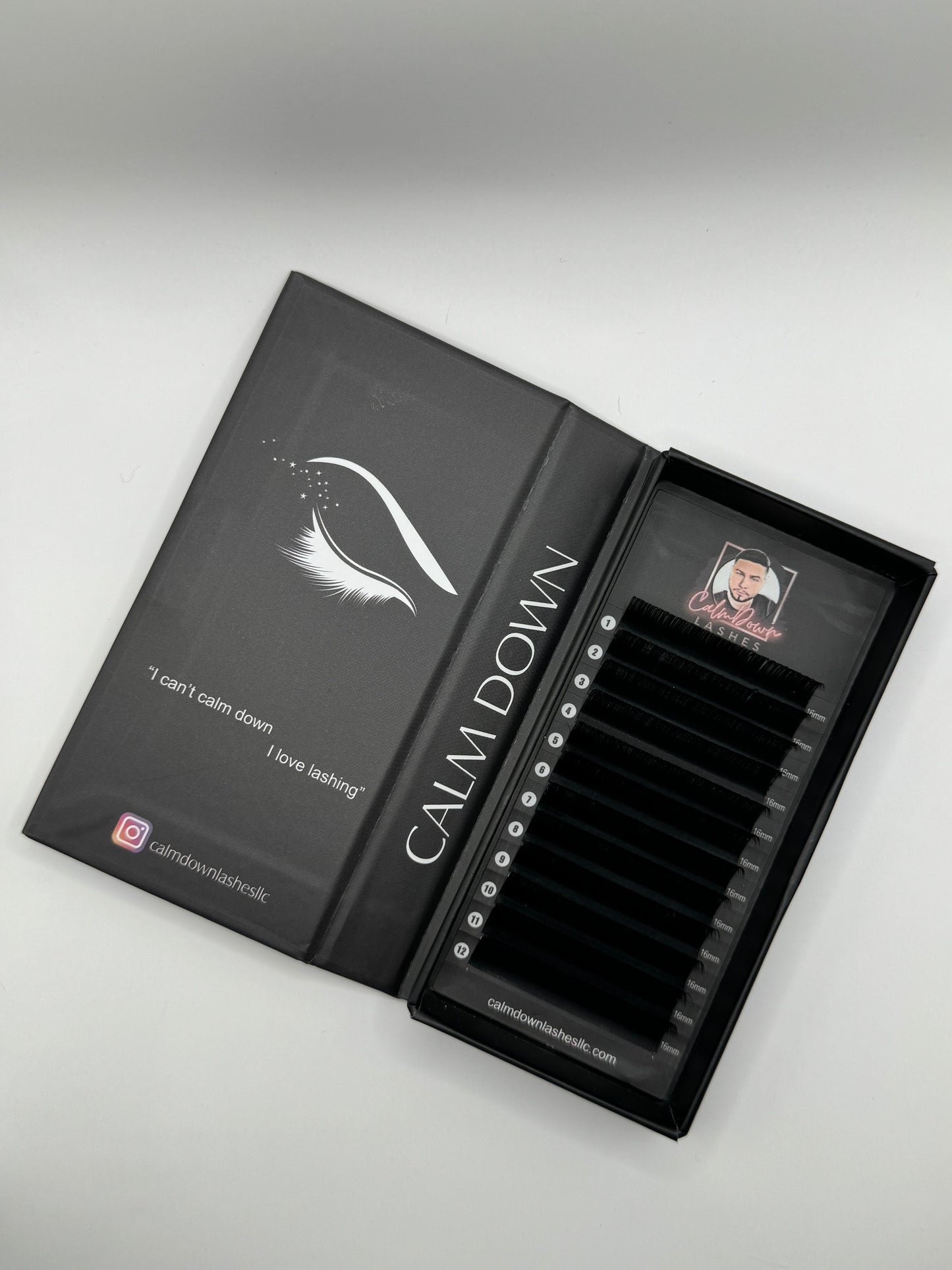 CalmDownLash Trays 0.3 CC Curl 15mm