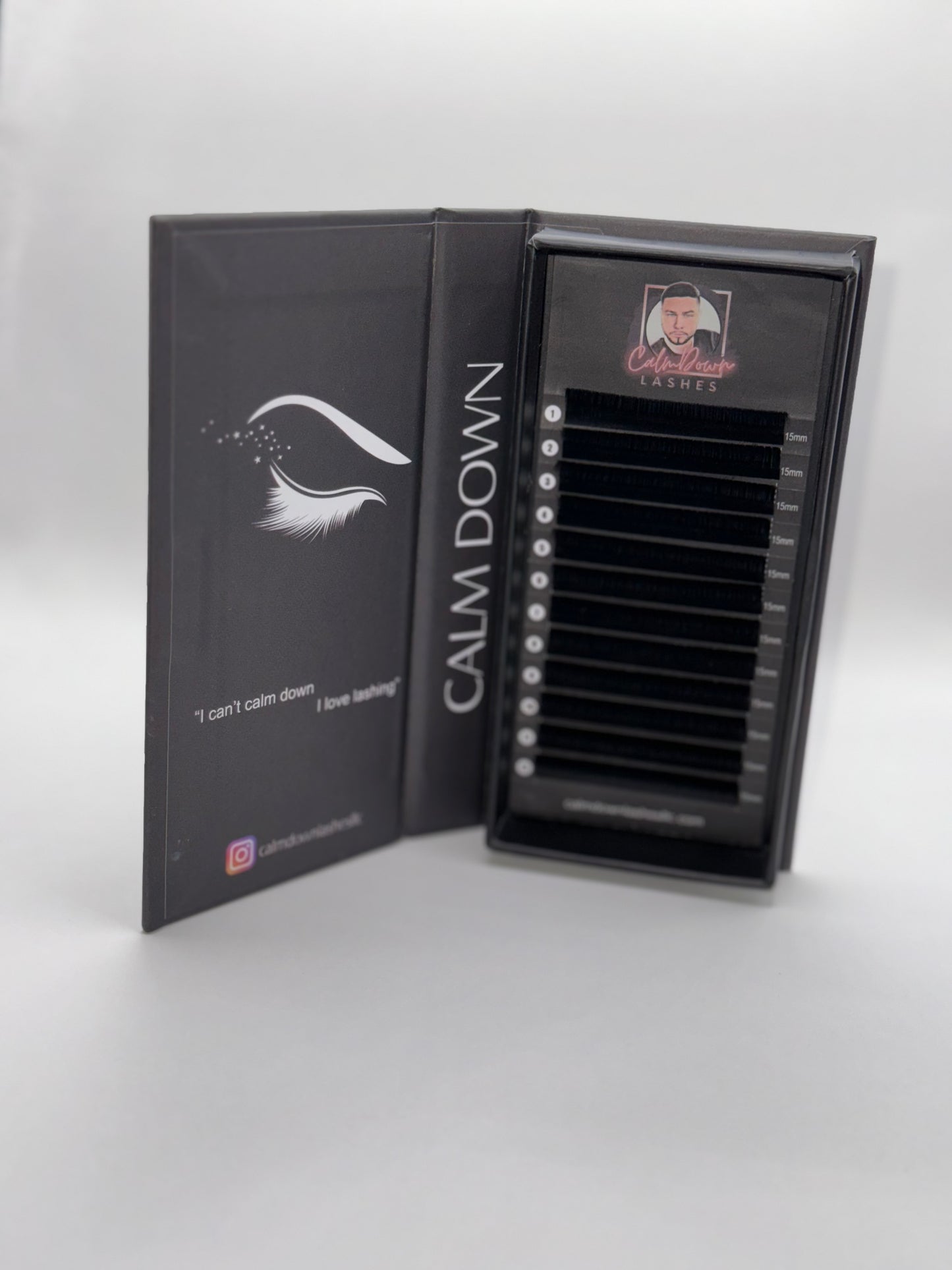 CalmDownLash Trays 0.3 CC Curl 15mm