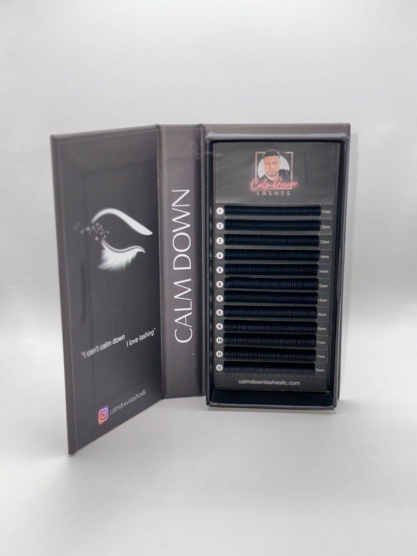 CalmDownLash Trays 0.3 CC Curl 15mm